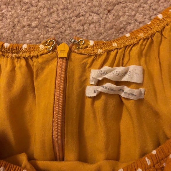 Yellow puff sleeve dress - Picture 3 of 5